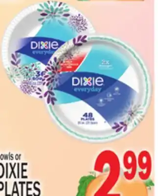C Town DIXIE PLATES offer