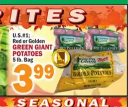 C Town GREEN GIANT POTATOES offer