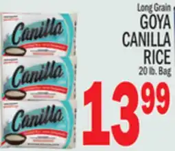 C Town GOYA CANILLA RICE offer