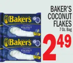 C Town BAKER'S COCONUT FLAKES offer