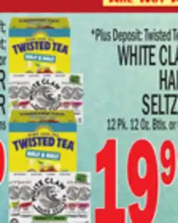 C Town WHITE CLAW HARD SELTZER offer