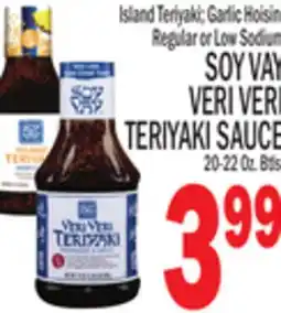 C Town SOY VAY VERI TERIYAKI SAUCE offer