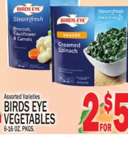 C Town BIRDS EYE VEGETABLES offer