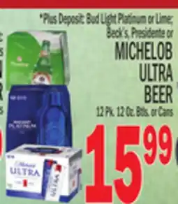 C Town MICHELOB ULTRA BEER offer