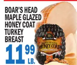 C Town BOAR'S HEAD MAPLE GLAZED HONEY COAT TURKEY BREAST offer