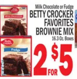 C Town BETTY CROCKER FAVORITES BROWNIE MIX offer