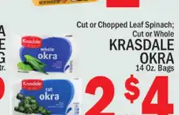 C Town KRASDALE OKRA 14 Oz. Bags offer