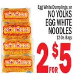 C Town NO YOLKS EGG WHITE NOODLES offer