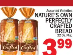 C Town NATURE'S OWN PERFECTLY CRAFTED BREAD offer