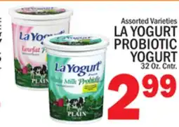 C Town LA YOGURT PROBIOTIC YOGURT offer