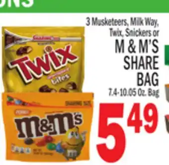 C Town M & M' S SHARE BAG offer