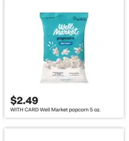 CVS Well Market popcorn offer