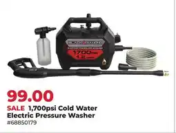 Runnings Black Diamond 700psi Cold Water Electric Pressure Washer offer