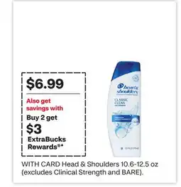 CVS Head & Shoulders offer