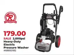 Runnings 2, 000psi Heavy-Duty Electric Pressure Washer offer