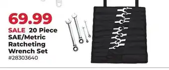 Runnings Black Diamond 20 Piece SAE/Metric Ratcheting Wrench Set offer