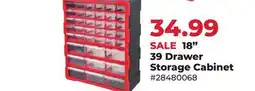 Runnings 18 39 Drawer Storage Cabinet offer