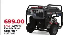 Runnings Black Diamond 5, 500W Electric Start Generator offer