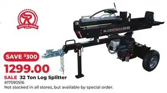 Runnings 32 Ton Log Splitter offer