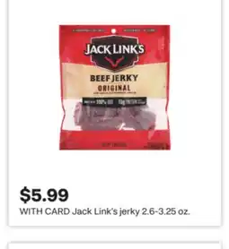 CVS Jack Link's jerky 2.6-3.25 oz offer