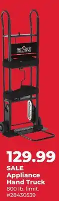 Runnings Black Diamond Appliance Hand Truck offer