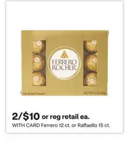 CVS Ferrero 12 ct. or Raffaello 15 ct offer