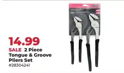 Runnings 2 Piece Tongue & Groove Pliers Set offer