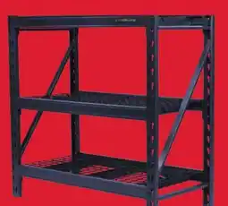 Runnings 24 x 48 x 48 Heavy-Duty Steel Shelving Unit with offer