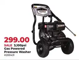 Runnings Black Diamond 3, 100psi Gas Powered Pressure Washer offer