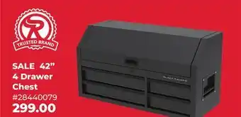 Runnings Black Diamond 42 4 Drawer Chest offer