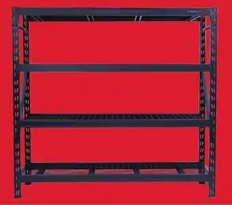 Runnings Black Diamond 24 x 72 x 77 Heavy-Duty Steel Shelving Unit offer