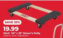 Runnings 30 x 18 Mover's Dolly offer
