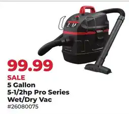 Runnings Black Diamond 5-1/2hp Pro Series Wet/Dry Vac offer