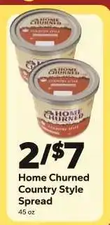 Save a Lot Home Churned Country Style Spread offer