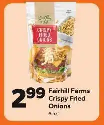 Save a Lot Fairhill Farms Crispy Fried Onions offer