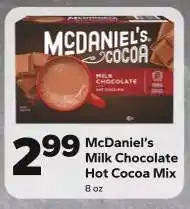 Save a Lot McDaniel's Milk Chocolate Hot Cocoa Mix offer