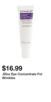 TJ Maxx 65oz Eye Concentrate For Wrinkles offer