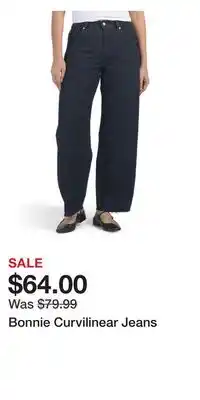 TJ Maxx Bonnie Curvilinear Jeans offer