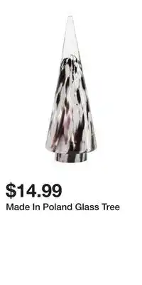 TJ Maxx Made In Poland Glass Tree offer