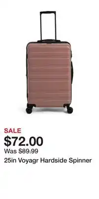TJ Maxx 25in Voyagr Hardside Spinner offer