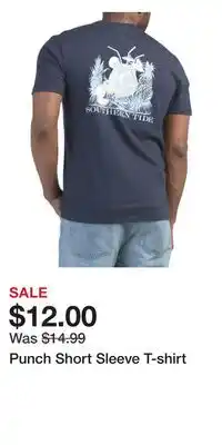 TJ Maxx Punch Short Sleeve T-shirt offer