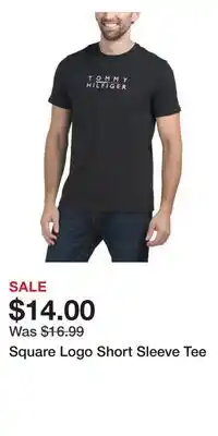 TJ Maxx Square Logo Short Sleeve Tee offer