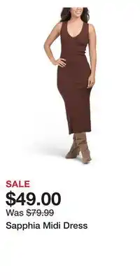 TJ Maxx Sapphia Midi Dress offer