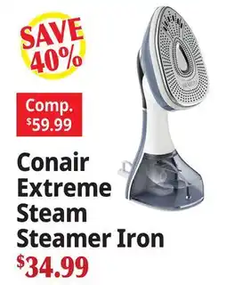 Ocean State Job Lot Conair Extreme Steam Steamer Iron offer