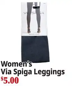 Ocean State Job Lot Women's Via Spiga Leggings offer