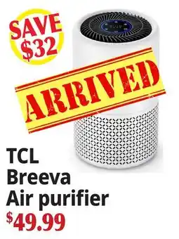 Ocean State Job Lot TCL Breeva Air purifier offer