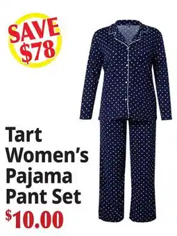 Ocean State Job Lot Tart Women's Pajama Pant Set offer