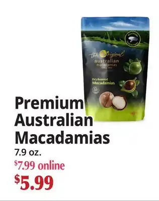 Ocean State Job Lot Premium Australian Macadamias offer