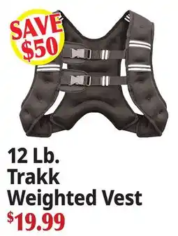 Ocean State Job Lot 12 Lb. Trak Weighted Vest offer