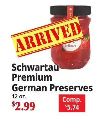 Ocean State Job Lot Schwartau Premium German Preserves offer